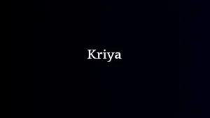 “Kriya”バナー